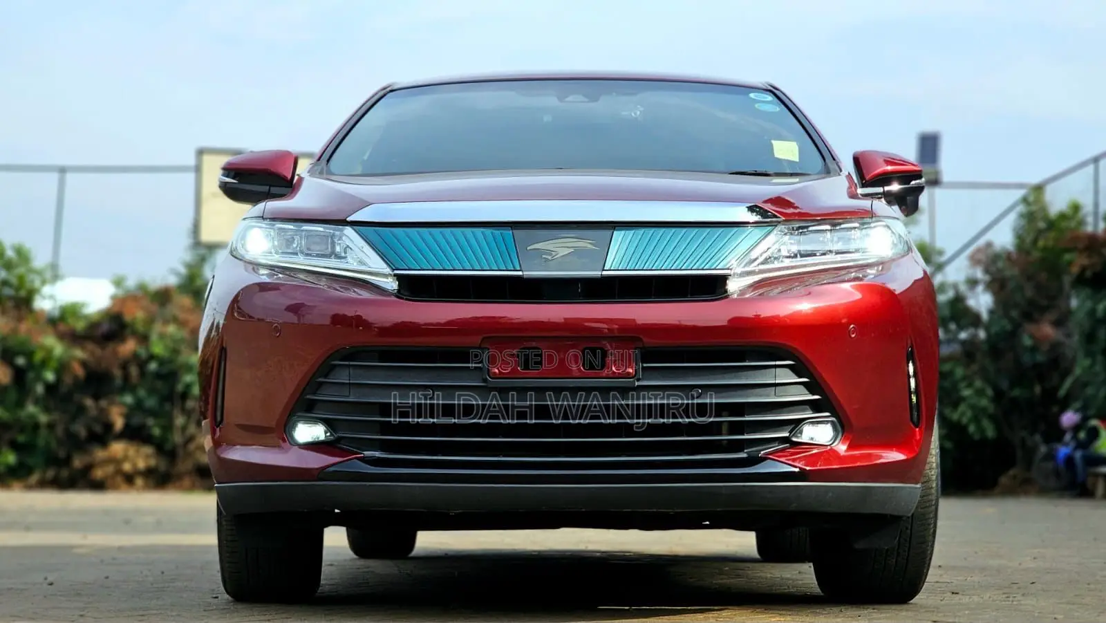 Toyota Harrier 2018 Maroon