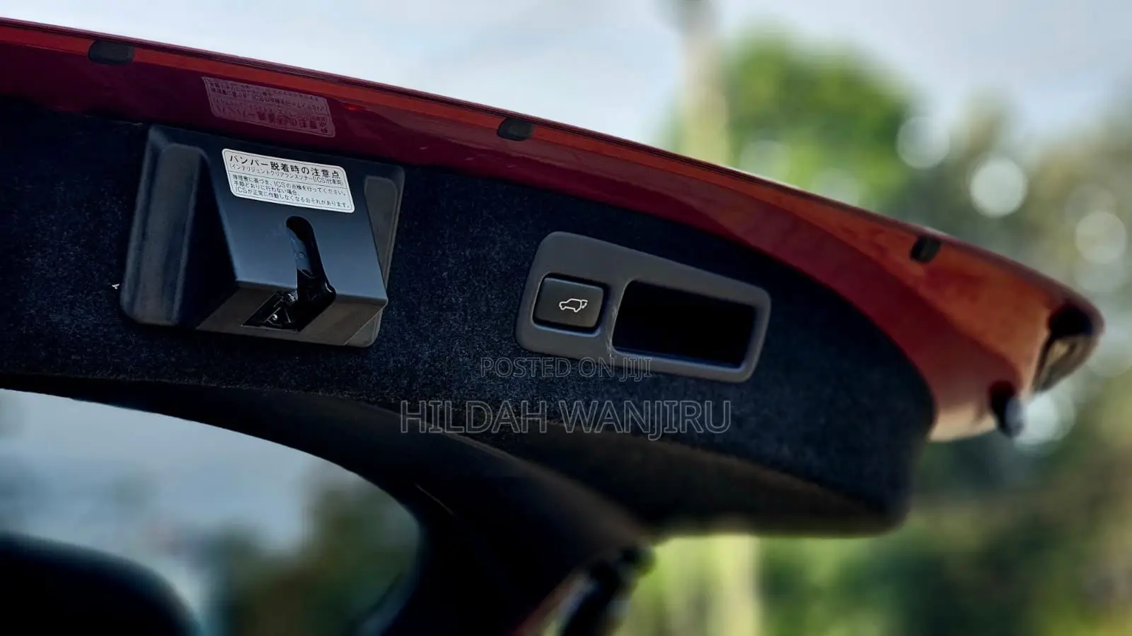 Toyota Harrier 2018 Maroon