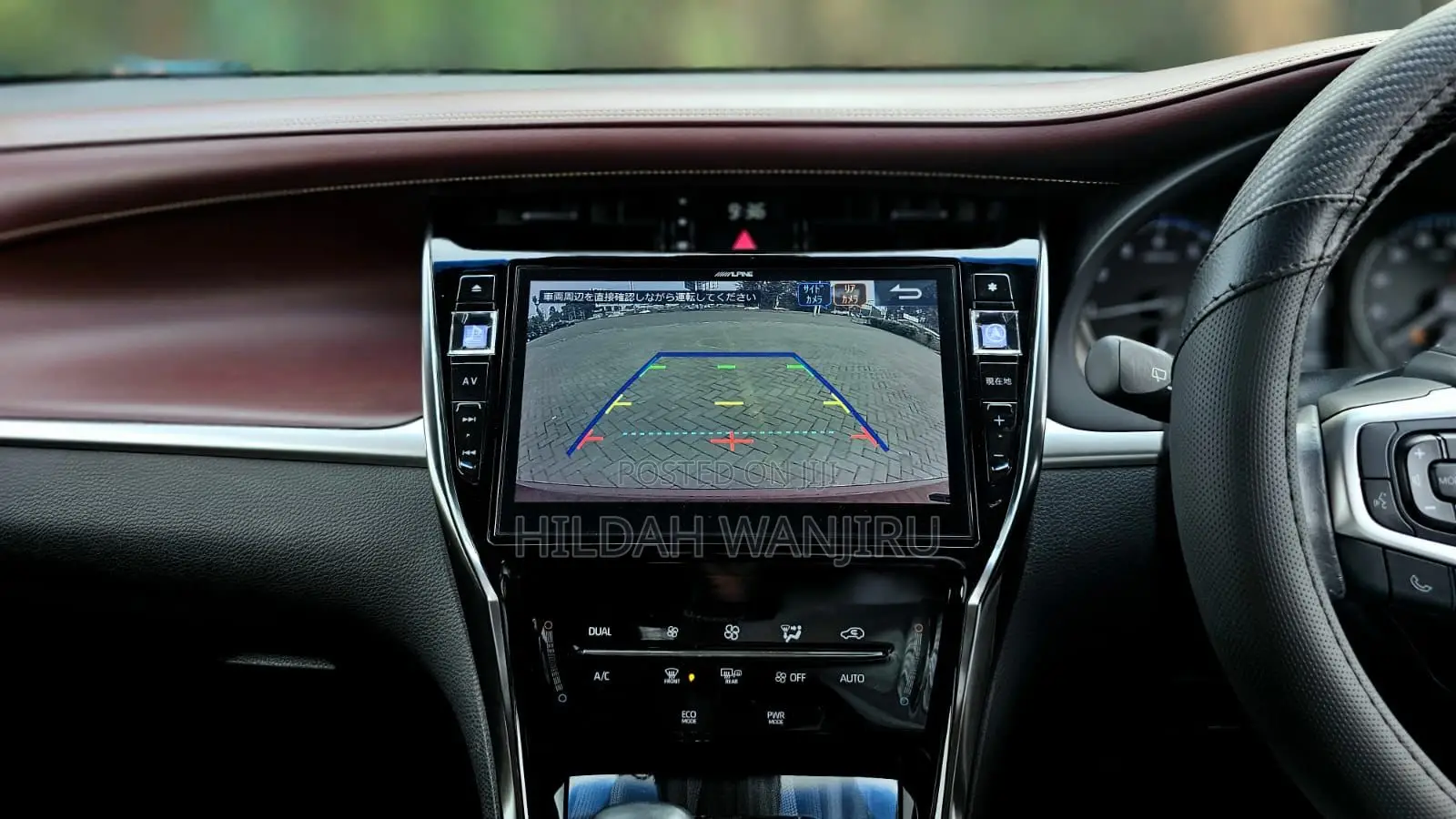 Toyota Harrier 2018 Maroon