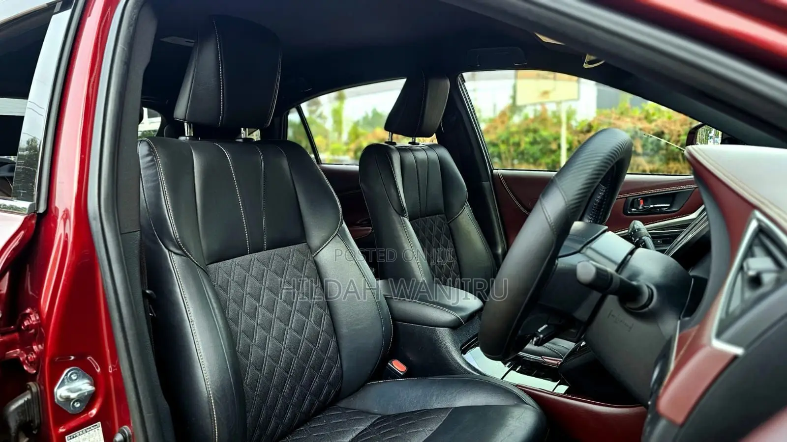 Toyota Harrier 2018 Maroon