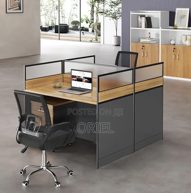 Workstation; Multi-Functional Dual Office Workstation Unit