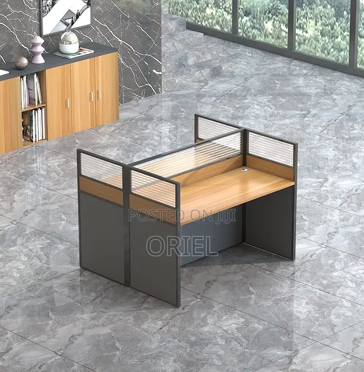 Workstation; Multi-Functional Dual Office Workstation Unit