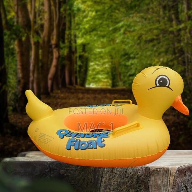 Yellow Duck Kiddie Pool Float for Kids/Toddlers/Childrens