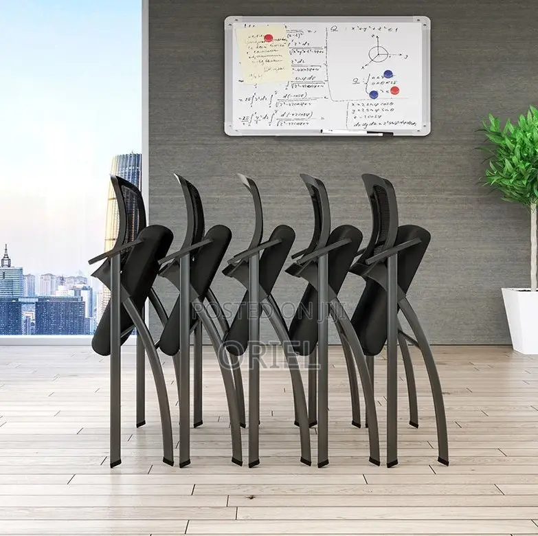 Office Chairs; Modern Foldable Corporate Training Chair