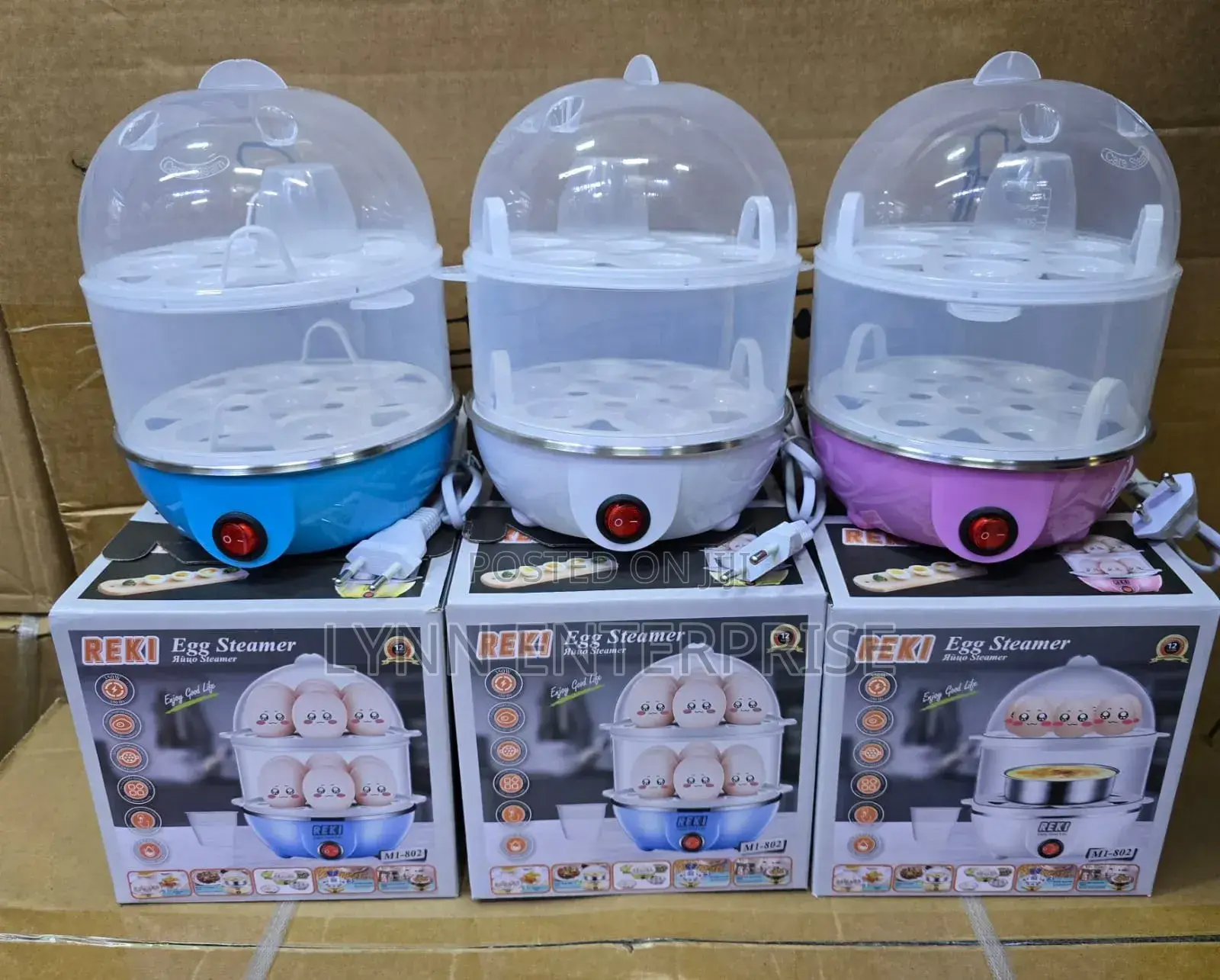 Reki Double Egg Boilers