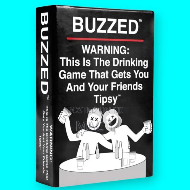 Buzzed Card Game Available - main view