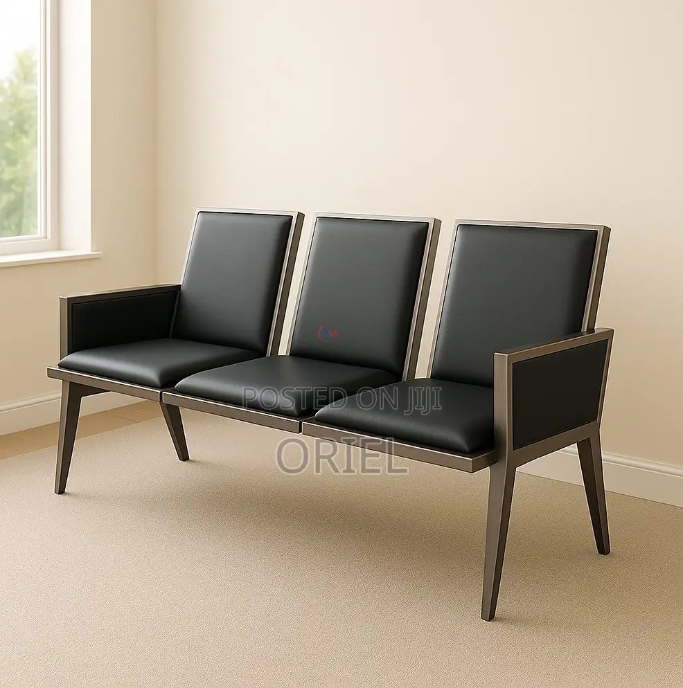 Benches; Triple-Seat Durable Reception Bench