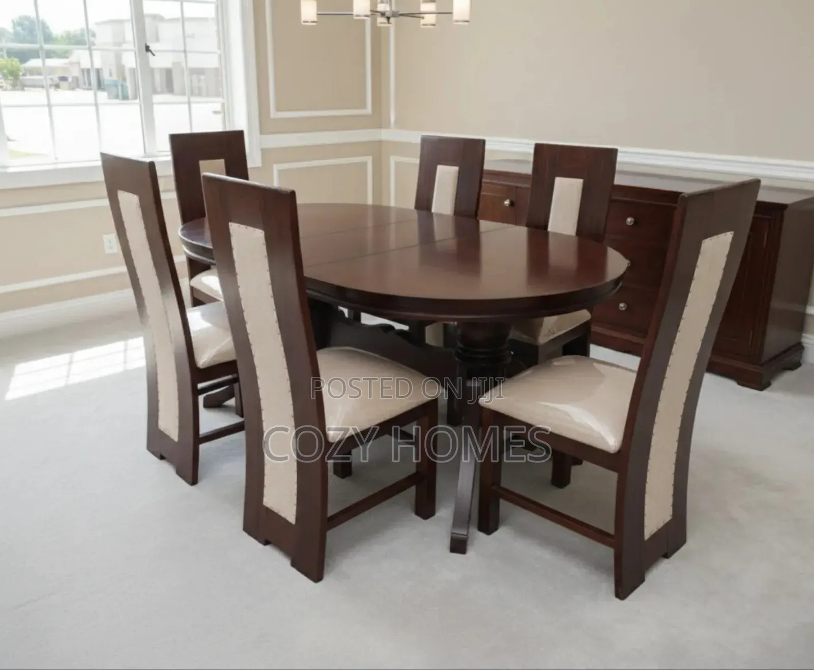 6 Seater Dining Table Set Built for Daily Use
