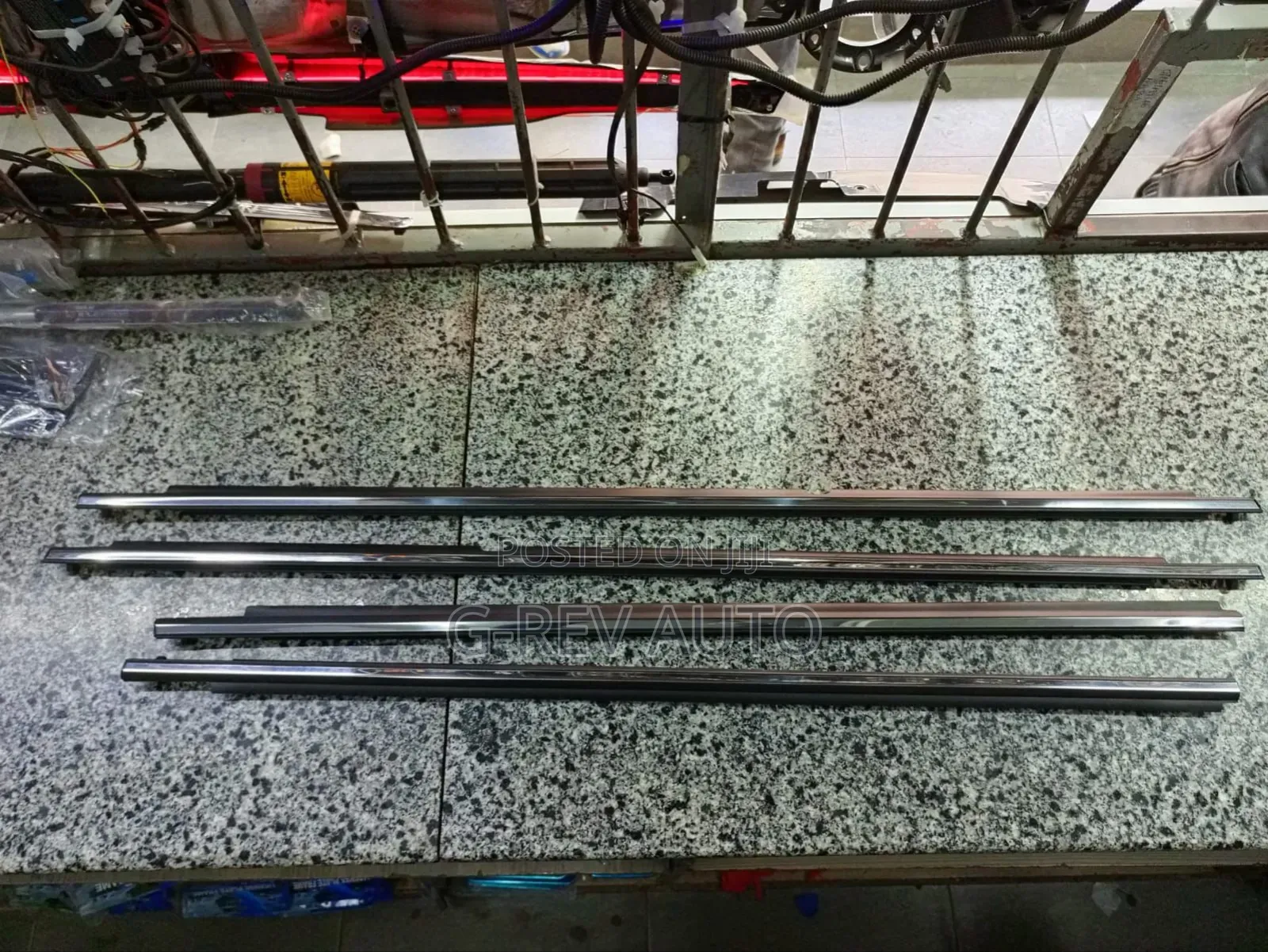 Land  Cruiser  Prado J150  Weather  Strips  Chrome