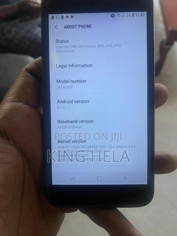 Samsung Galaxy A02 32 GB Black - thumbnail 4