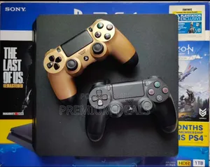 Perpetual Ps4 Slim With Games and Controllers.