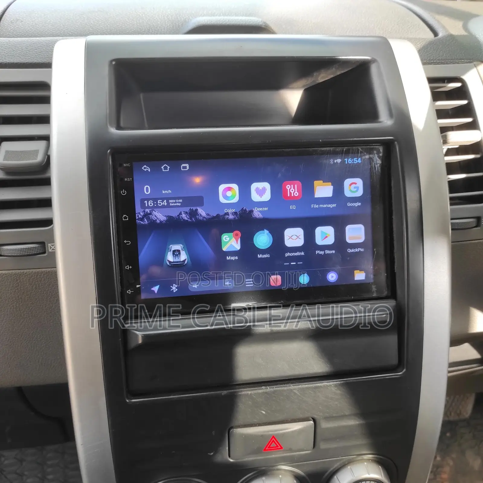Nissan X-Trail T31 2007-2013 Fitted With 7 Inch Android Radio