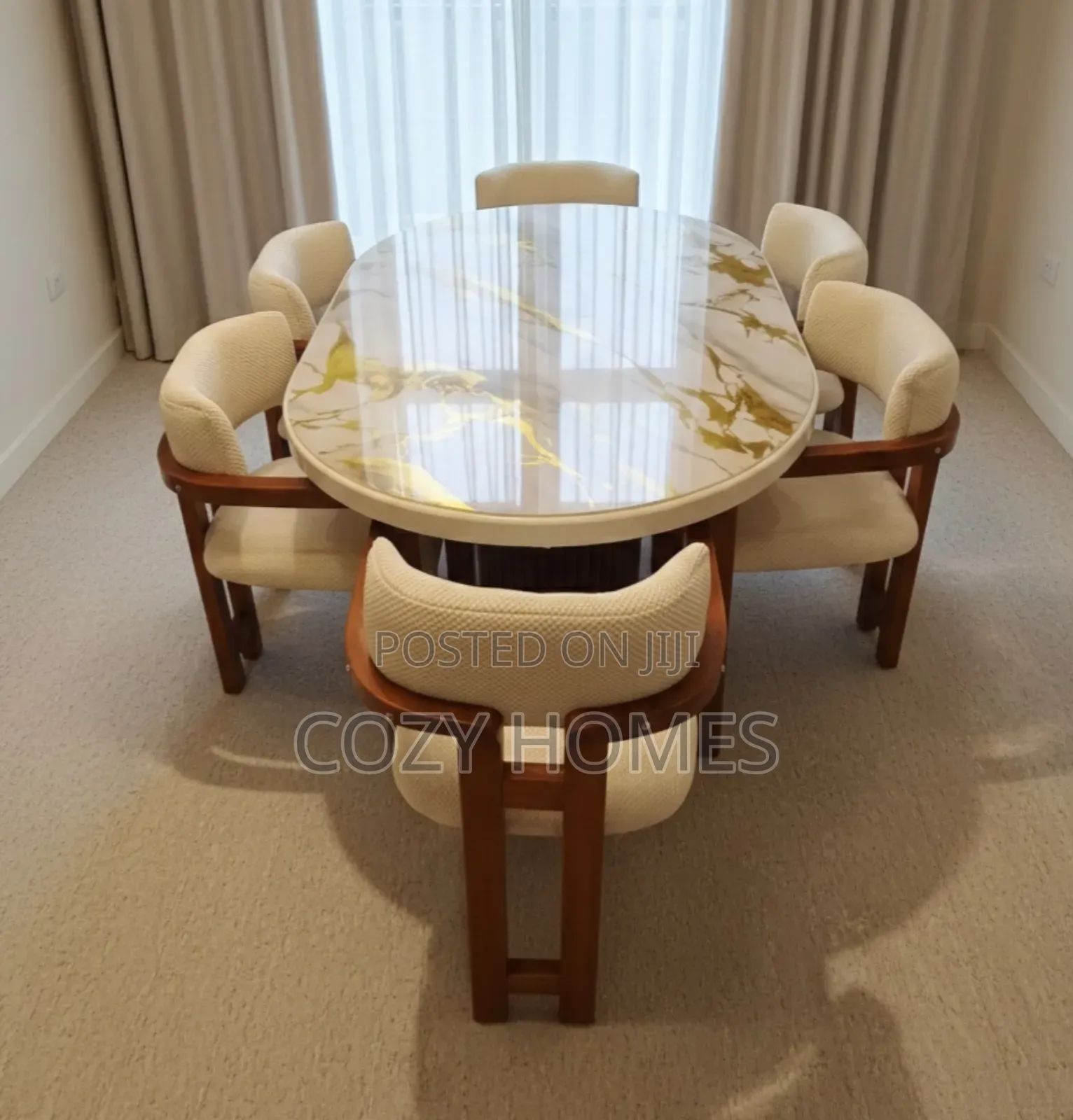 A One of a Kind Dining Table Set With a Balanced Design