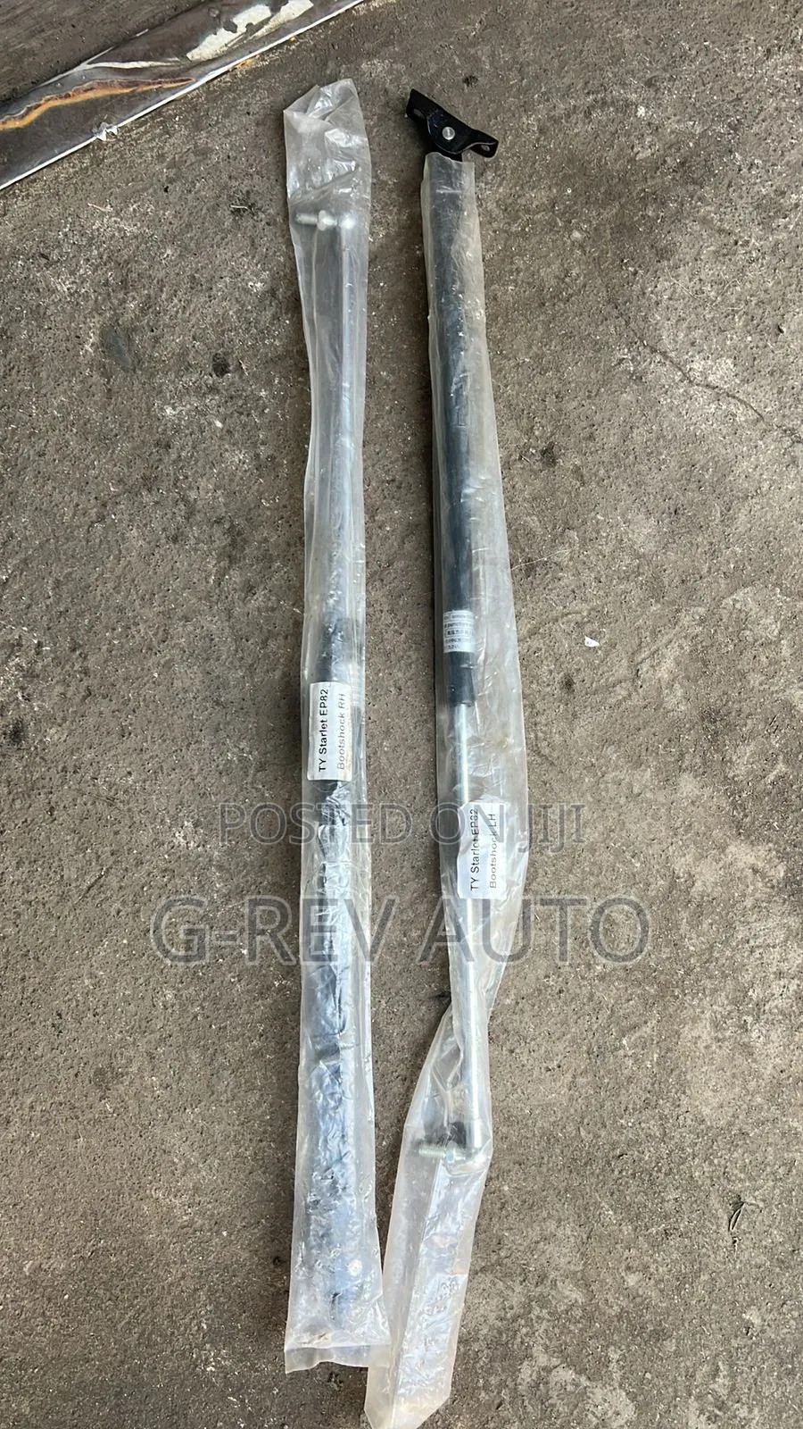 Starlet Ep82  Boot Shocks Struts