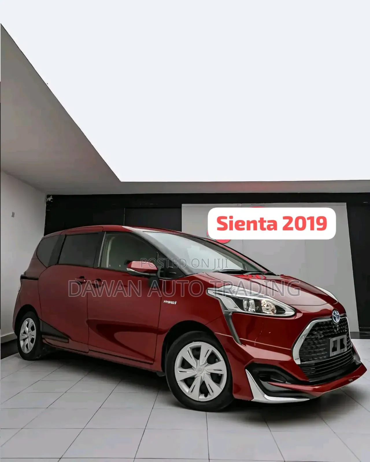 Toyota Sienta 2019 Red