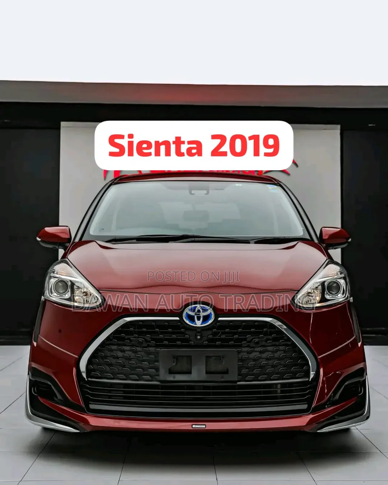 Toyota Sienta 2019 Red
