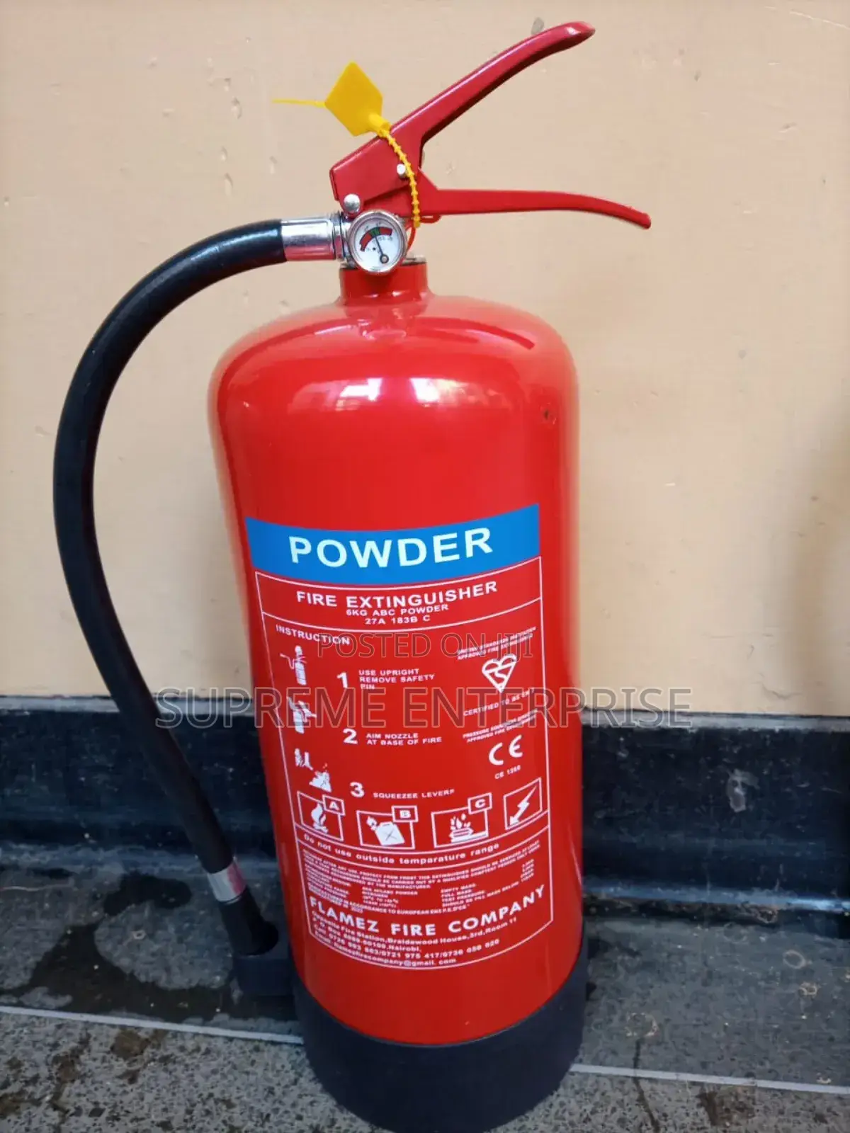 Power Fire Extinguisher 6kg