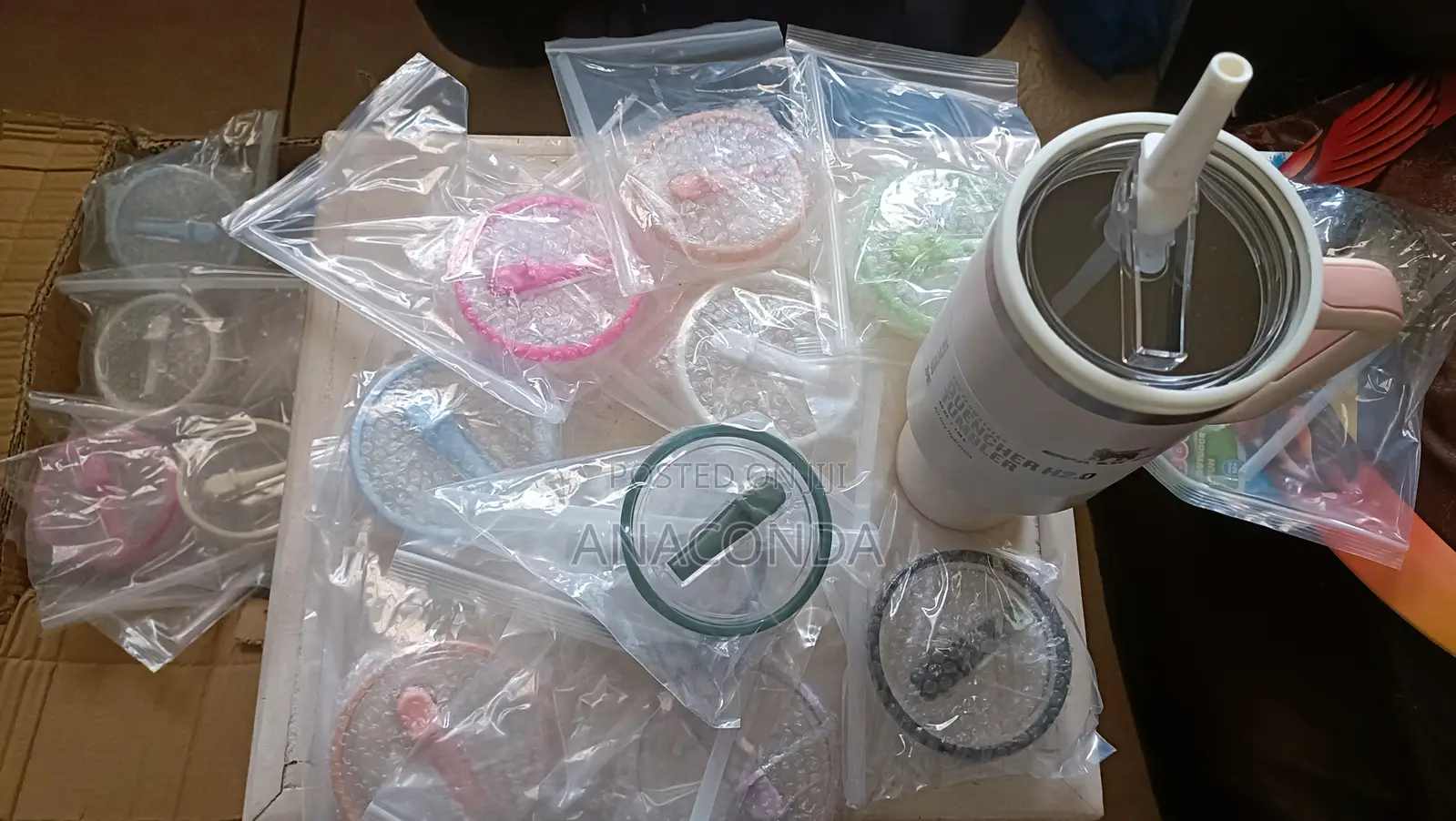 Spill Proof Replacement Lids for 40oz Tumbler Stanley Cup