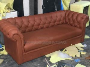 Quality 3 Seater Chesterfield Sofa - main view