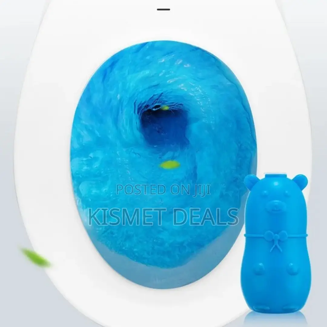 Little Blue Bubble Bear Toilet Bowl Deodorant