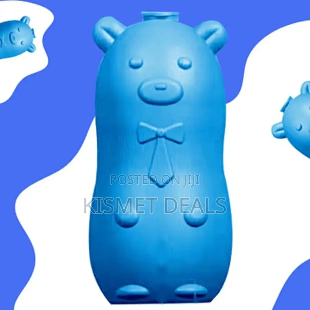 Little Blue Bubble Bear Toilet Bowl Deodorant