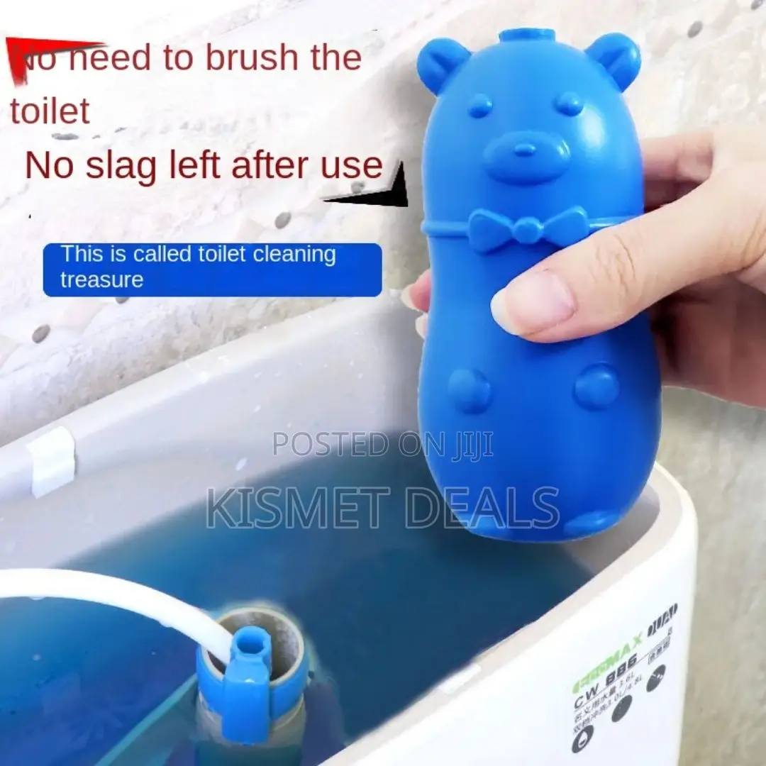 Little Blue Bubble Bear Toilet Bowl Deodorant