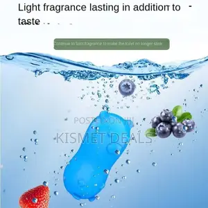 Little Blue Bubble Bear Toilet Bowl Deodorant