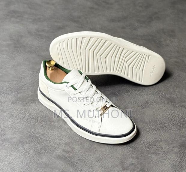 Quality Aldo Sneakers ( Black / White ) Size 40-45