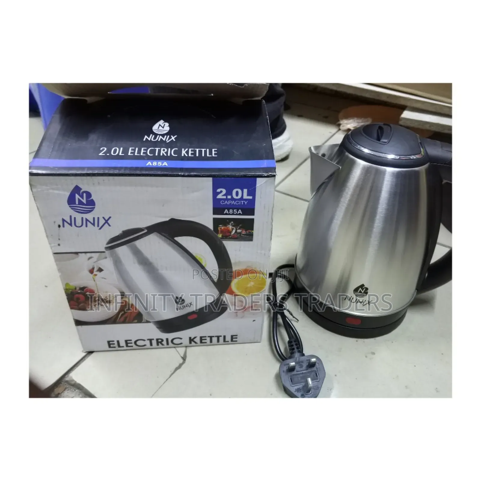 Cordless Electric Kettle 2.2 Litre - Nunix Electric Kettle