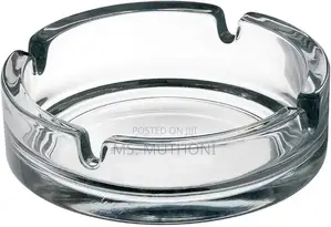 Glass Ash Tray Round / Square