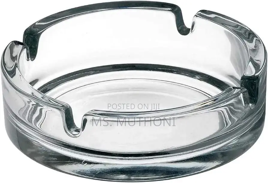 Glass Ash Tray Round / Square