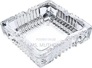 Glass Ash Tray Round / Square