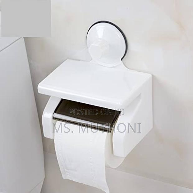 Waterproof Abs Plastic Toilet Paper Holder - thumbnail 2
