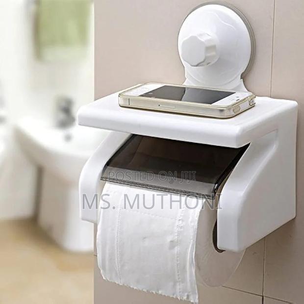 Waterproof Abs Plastic Toilet Paper Holder - main view