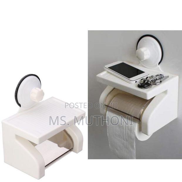 Waterproof Abs Plastic Toilet Paper Holder - thumbnail 4