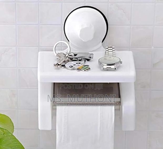 Waterproof Abs Plastic Toilet Paper Holder - thumbnail 3