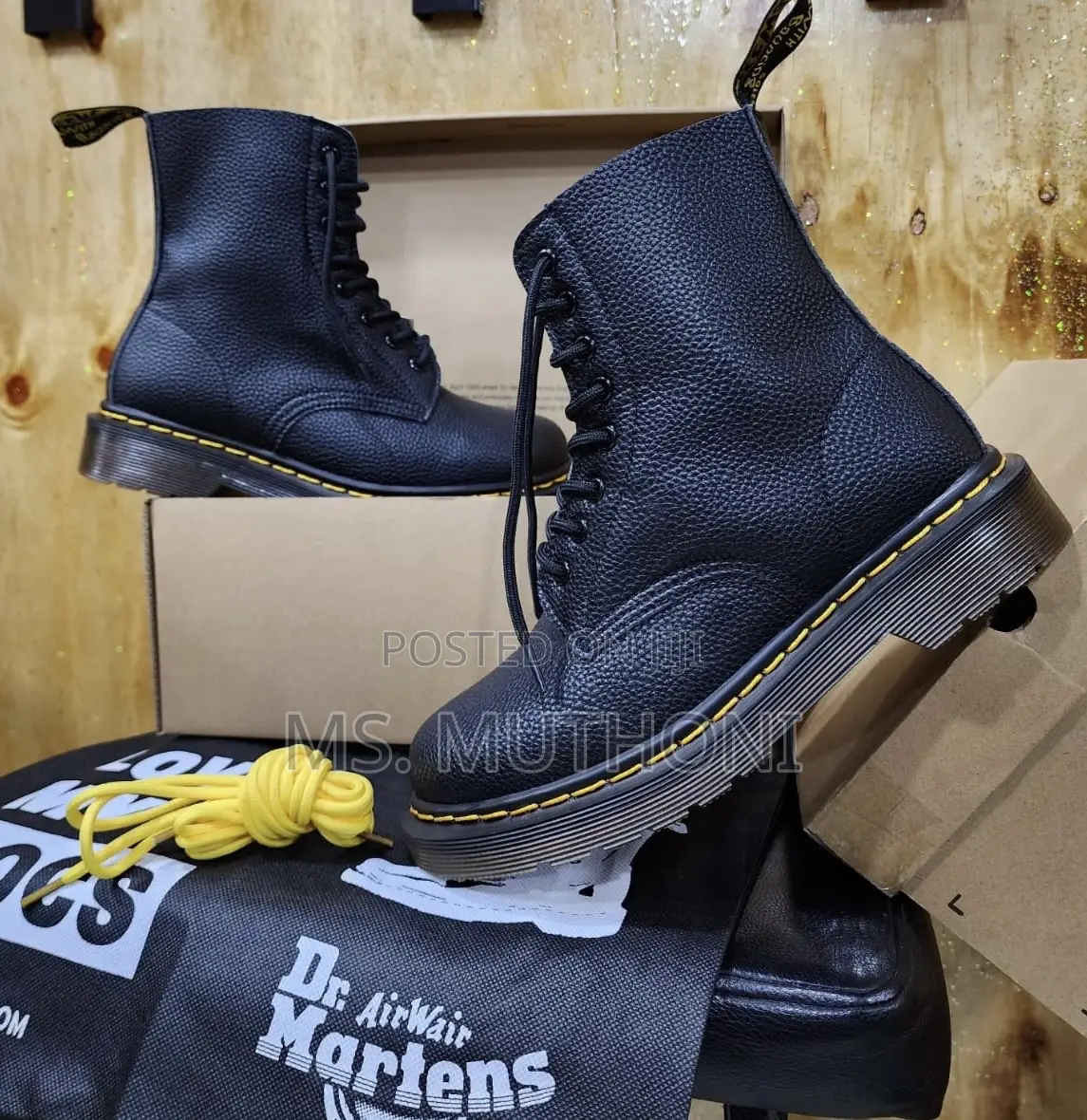 Martens 1460 Pascal High Cut Size 38-45