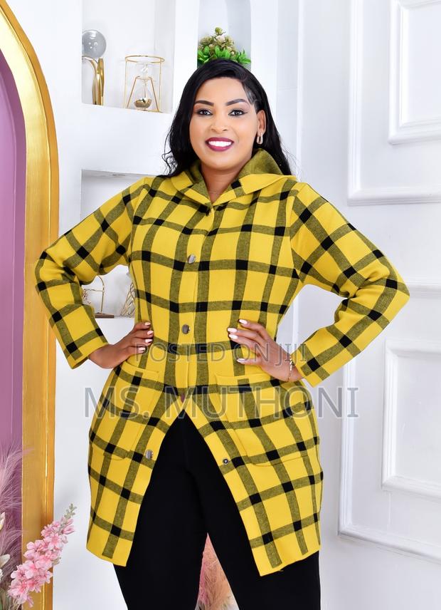 Turkey Standard Ladirs Free Size Sweaters With a Hood - thumbnail 4