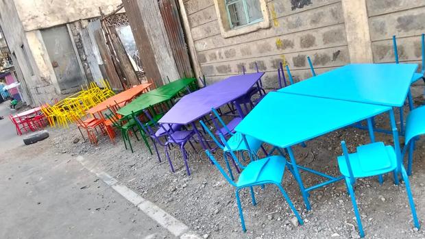 Kindergarten School Furniture/Trapezium Tables
