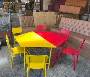 Kindergarten School Furniture Set/ Trapezium Tables