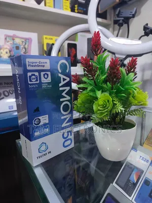 New Tecno Camon 50 256 GB Black