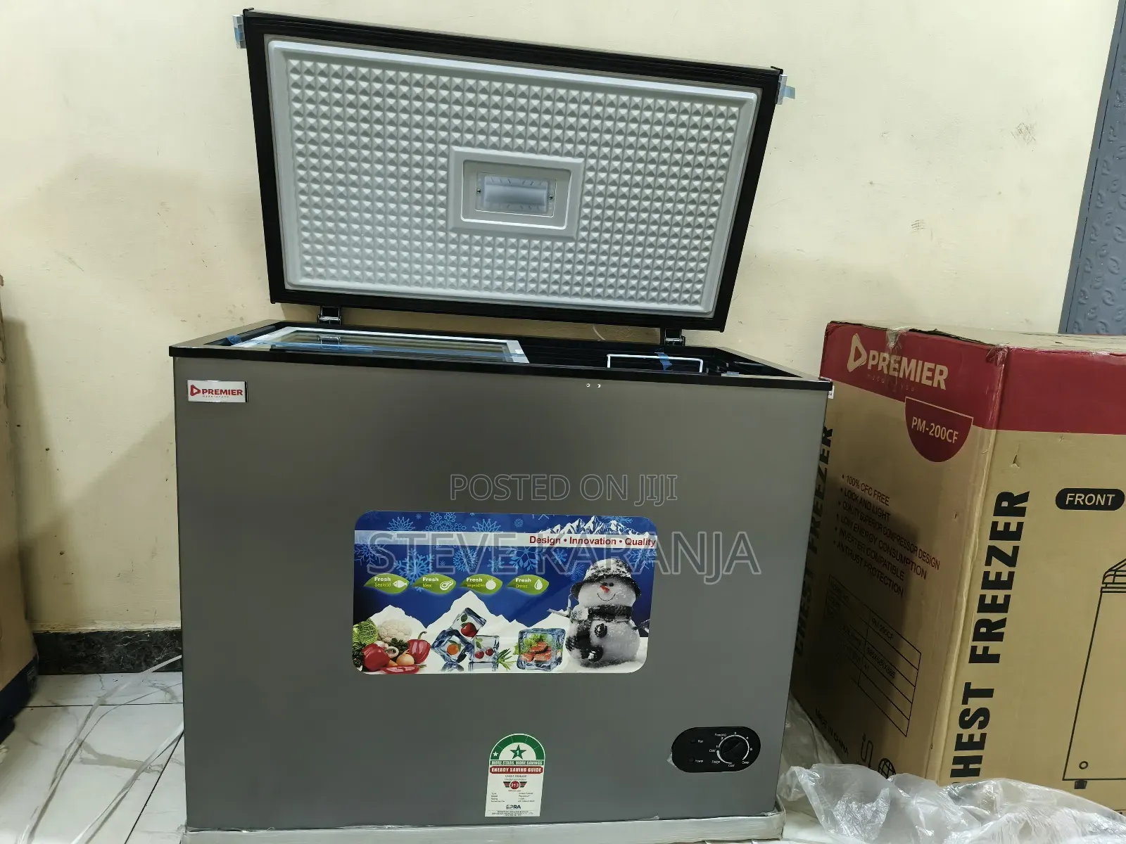 Premier 200l.Chest Freezer