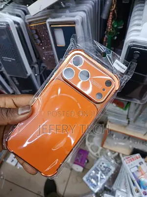 Orange Protective Phone Case Designed for the Apple iPhone 17 Pro Max