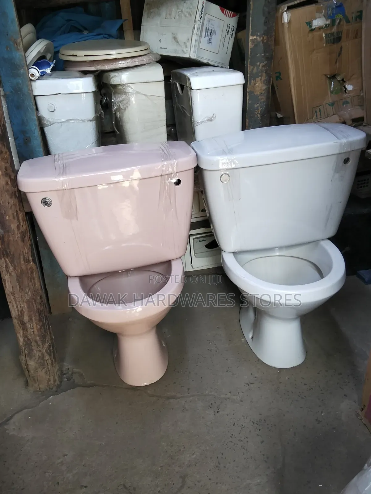 Colored Close Coupled Ceramic Toilets