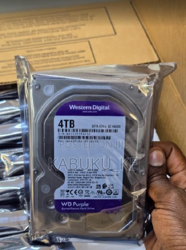 4tb Wd Purple 4tb Surveillance Internal Hard Disk