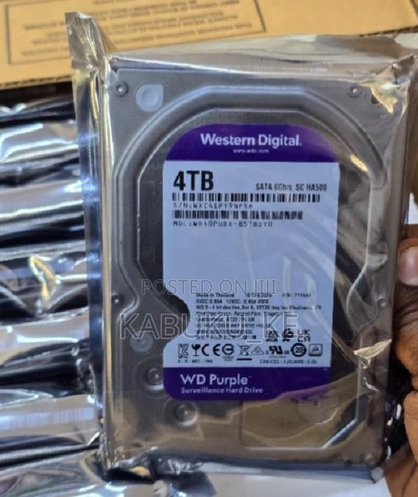 4tb - Western Digital Purple Wd Surveillance Hard Disk - main view