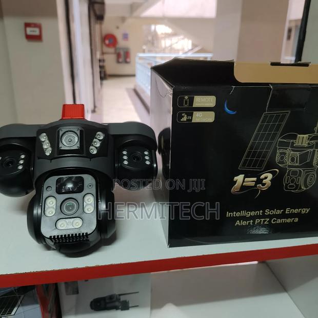 4lens Quality Camera Available in Stock Solar Powered CCTV