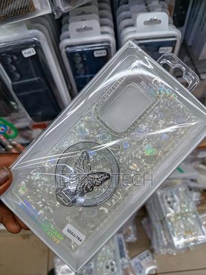 Glitter Ring Glitter Butterfly Case for Samsung S23 Ultra - thumbnail 2