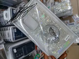 Glitter Ring Glitter Butterfly Case for Samsung S23 Ultra