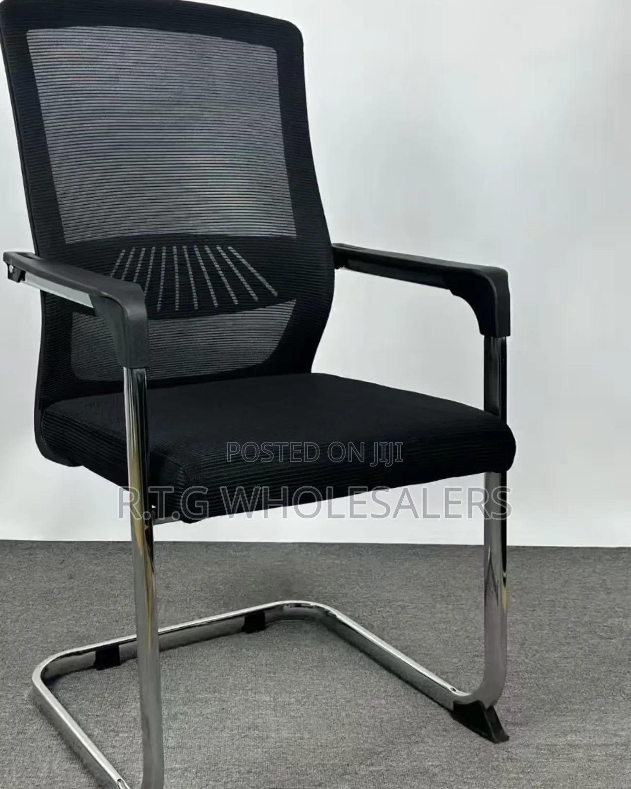 Breathable Mesh Visitor Chair – Comfortable Office Waiting Chair
